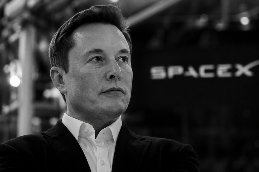 Photo de Elon Musk, l’entrepreneur qui veut tout réinventer, générée par l’IA