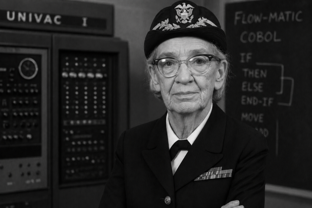 Image de Grace Hopper générée par l’IA